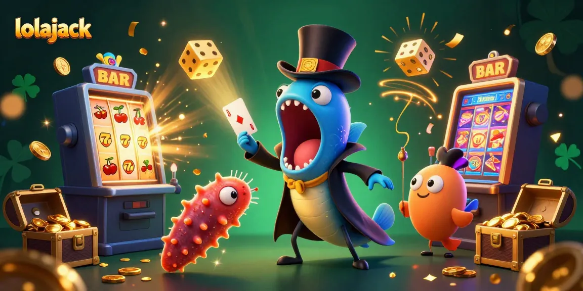 Experience thrilling gameplay at lolajack with dynamic slot machines and magical underwater characters.